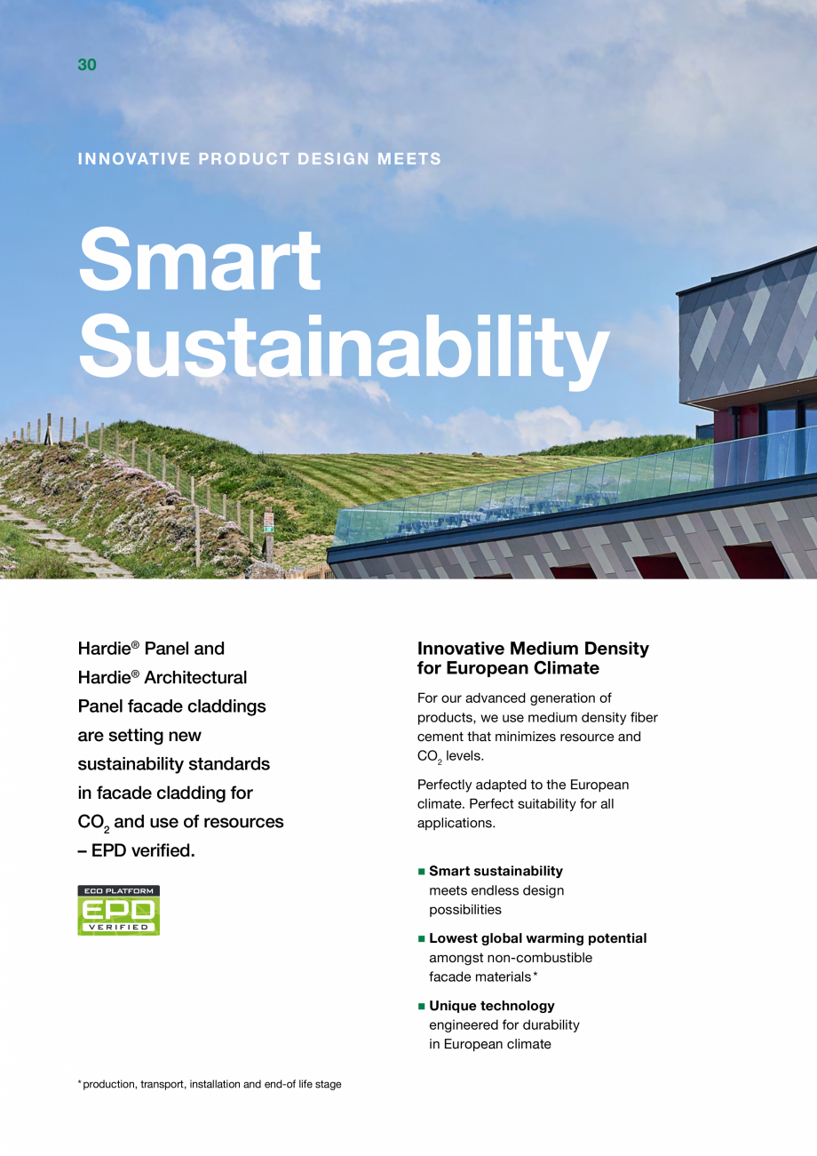 Pagina 30-Placi de fibrociment  James Hardie Panel , Architectural Panel Catalog, brosura Engleza 