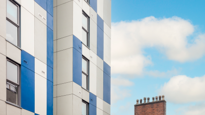 Hardie Panel Bolton Reference Custom Colour Smooth 3 Placi din fibrociment pentru fatade ventilate
