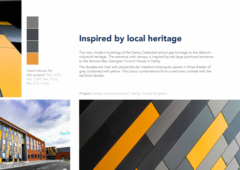 Pagina 17-Placi din vata minerala bazaltica pentru fatade ventilate Rockpanel Catalog, brosura Engleza 