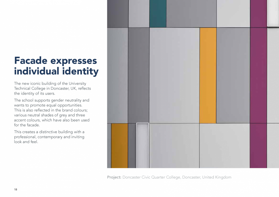 Pagina 18-Placi din vata minerala bazaltica pentru fatade ventilate Rockpanel Catalog, brosura Engleza 