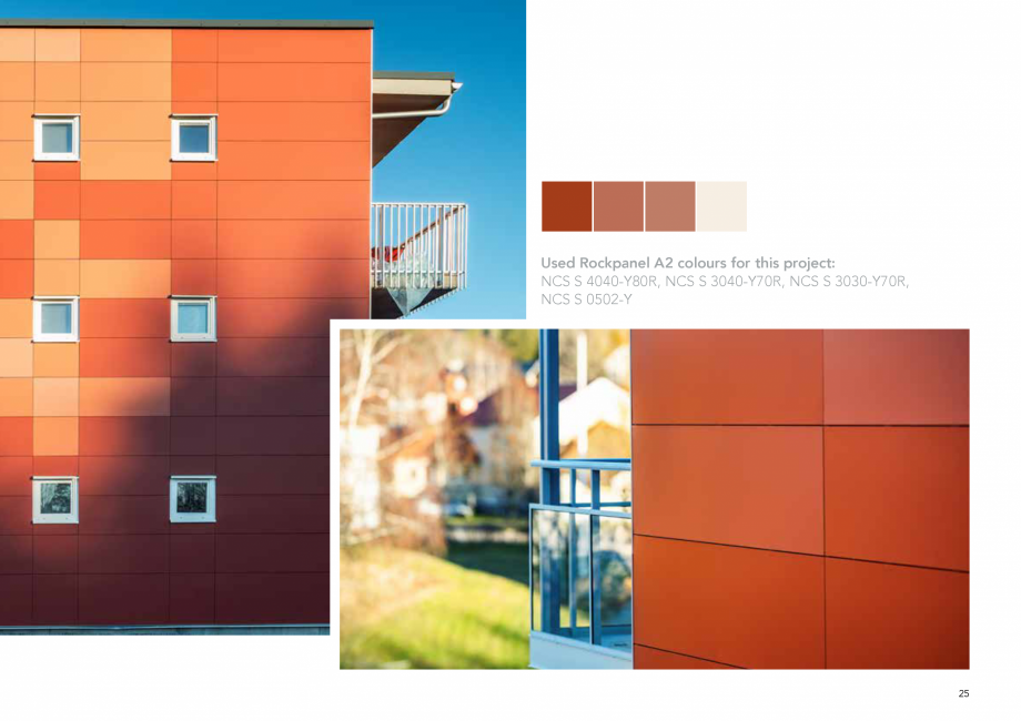 Pagina 25 - Placi din vata minerala bazaltica pentru fatade ventilate Rockpanel Catalog, brosura...