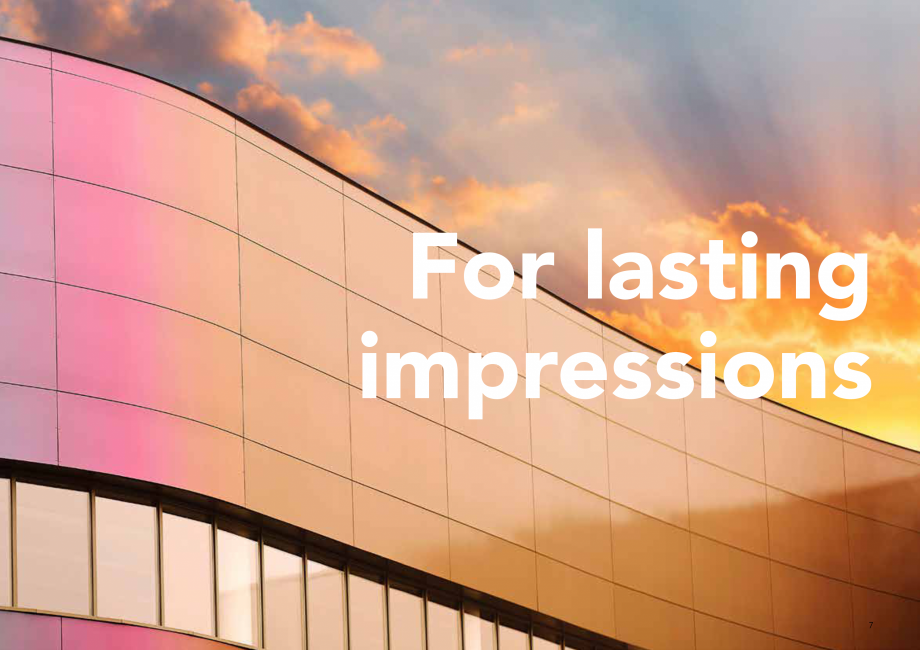 Pagina 7-Placi din vata minerala bazaltica pentru fatade ventilate - Chameleon Rockpanel Catalog, brosura...