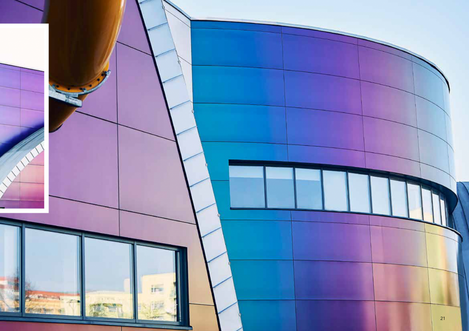 Pagina 21-Placi din vata minerala bazaltica pentru fatade ventilate - Chameleon Rockpanel Catalog, brosura...