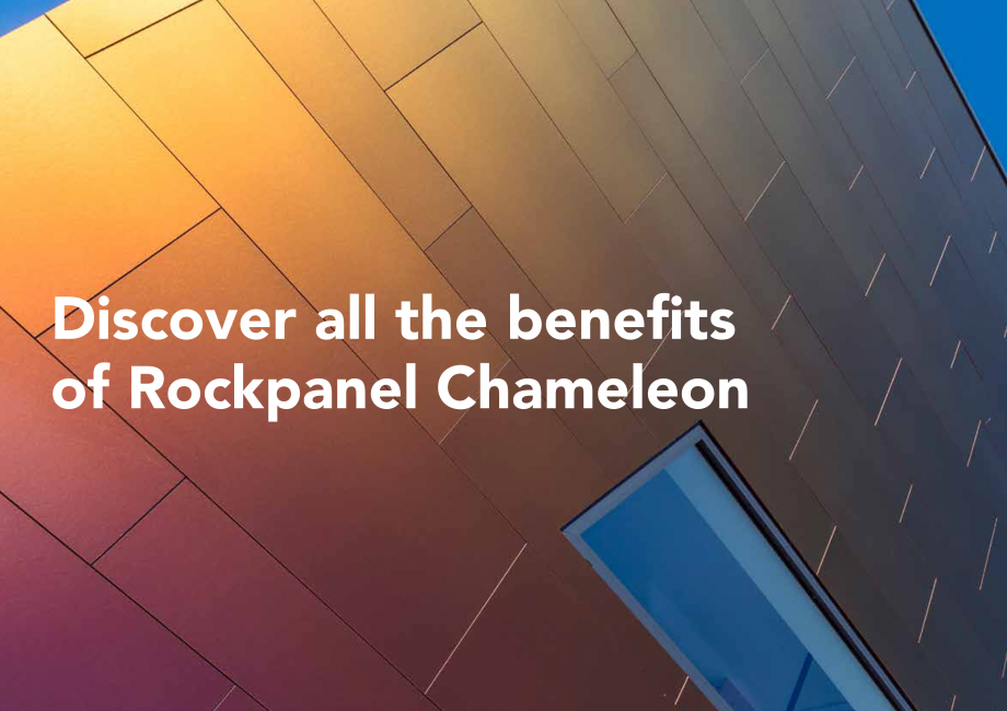 Pagina 26-Placi din vata minerala bazaltica pentru fatade ventilate - Chameleon Rockpanel Catalog, brosura...