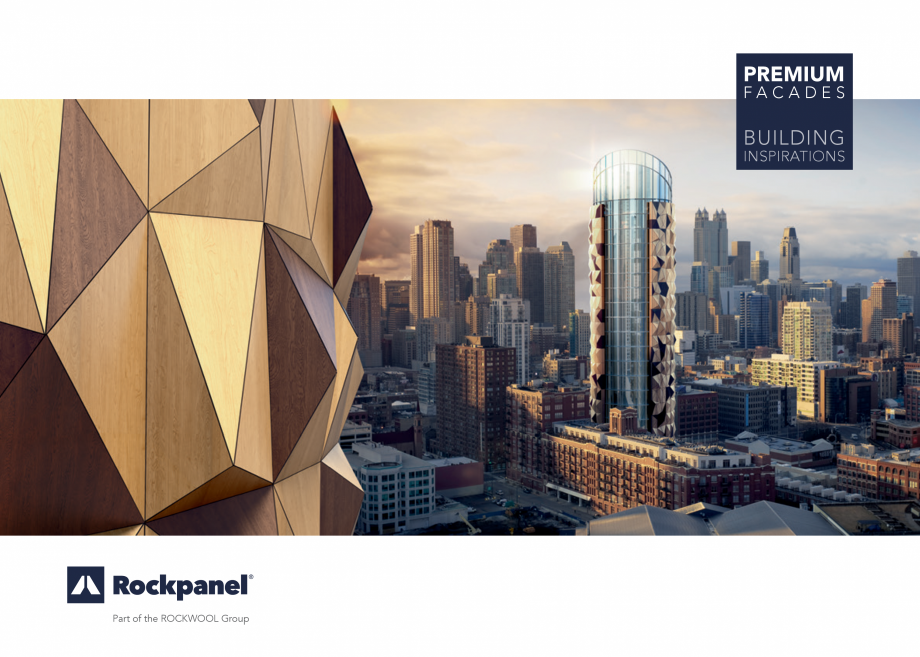 Pagina 1-Placi din vata minerala bazaltica pentru fatade ventilate - Premium Rockpanel Catalog, brosura...