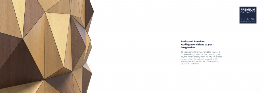 Pagina 3-Placi din vata minerala bazaltica pentru fatade ventilate - Premium Rockpanel Catalog, brosura...