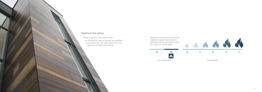 Pagina 11-Placi din vata minerala bazaltica pentru fatade ventilate - Premium Rockpanel Catalog, brosura...