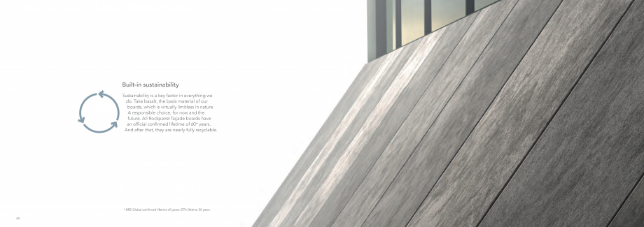 Pagina 23 - Placi din vata minerala bazaltica pentru fatade ventilate - Premium Rockpanel Catalog,...