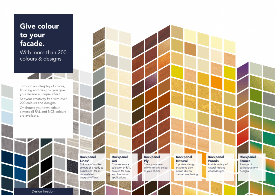 Pagina 14-Placi din vata minerala bazaltica pentru fatade ventilate Rockpanel Catalog, brosura Engleza...