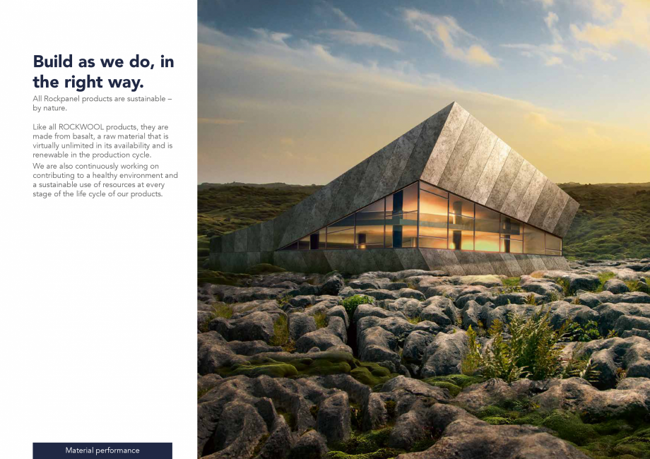 Pagina 32-Placi din vata minerala bazaltica pentru fatade ventilate Rockpanel Catalog, brosura Engleza osition...