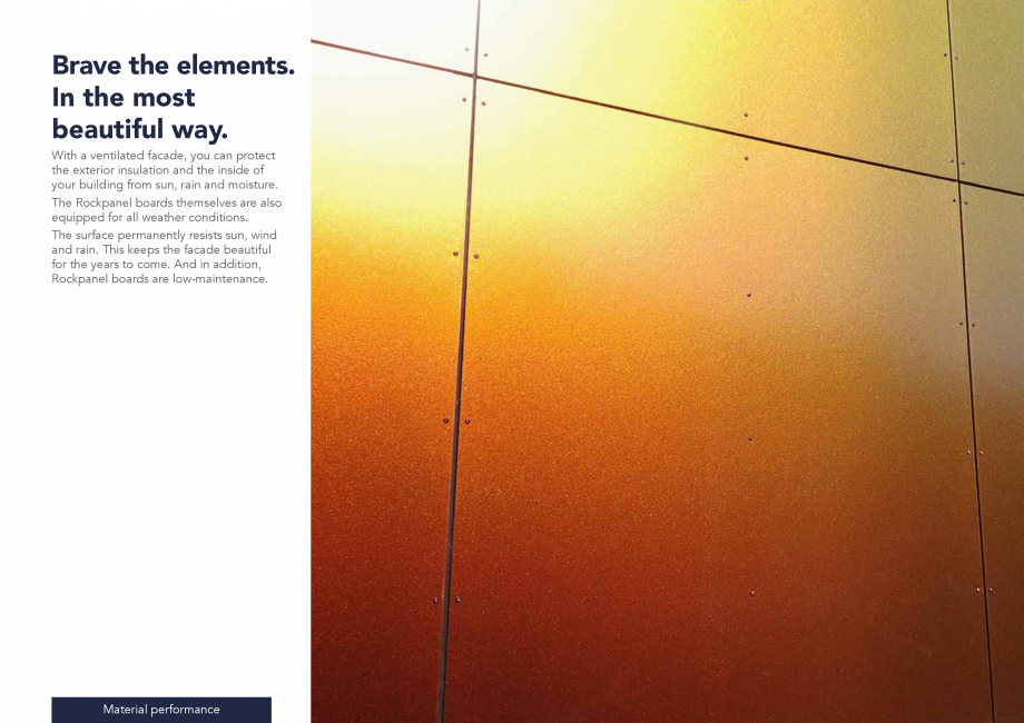 Pagina 36 - Placi din vata minerala bazaltica pentru fatade ventilate Rockpanel Catalog, brosura...