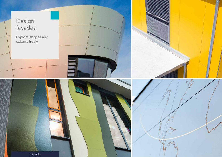 Pagina 68-Placi din vata minerala bazaltica pentru fatade ventilate Rockpanel Catalog, brosura Engleza 