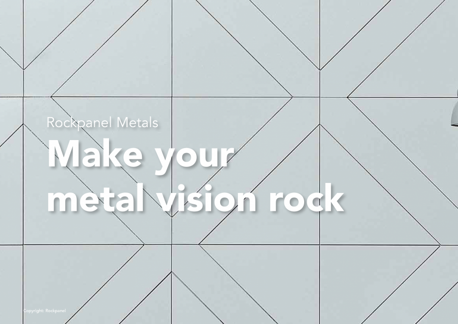 Pagina 2 - Placi din vata minerala bazaltica pentru fatade ventilate - METAL Rockpanel Catalog,...