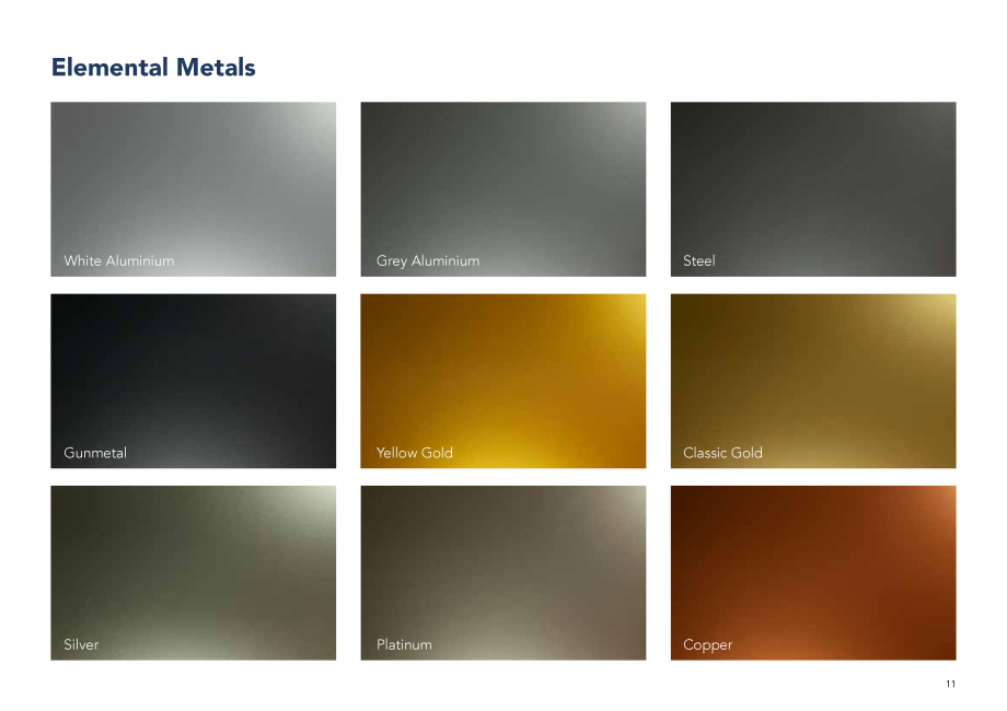 Pagina 11 - Placi din vata minerala bazaltica pentru fatade ventilate - METAL Rockpanel Catalog,...