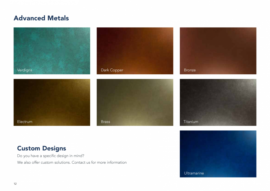 Pagina 12 - Placi din vata minerala bazaltica pentru fatade ventilate - METAL Rockpanel Catalog,...