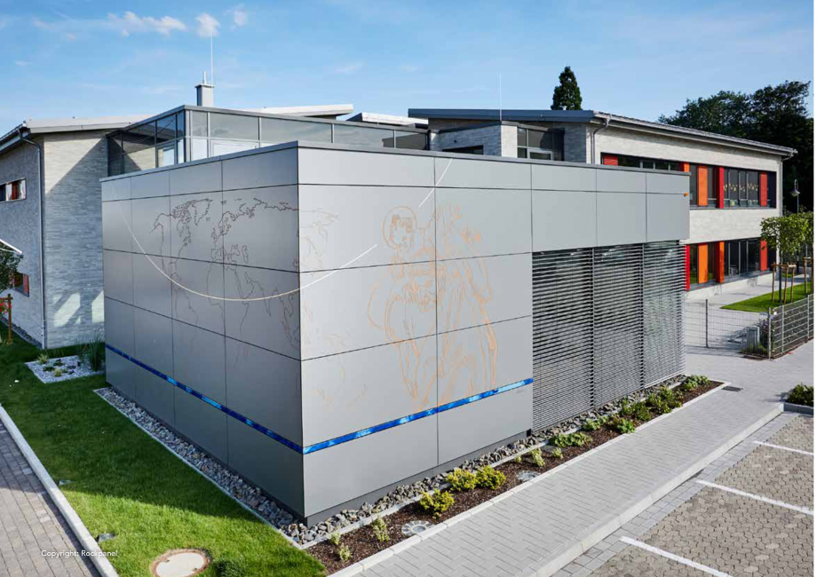 Pagina 22 - Placi din vata minerala bazaltica pentru fatade ventilate - METAL Rockpanel Catalog,...