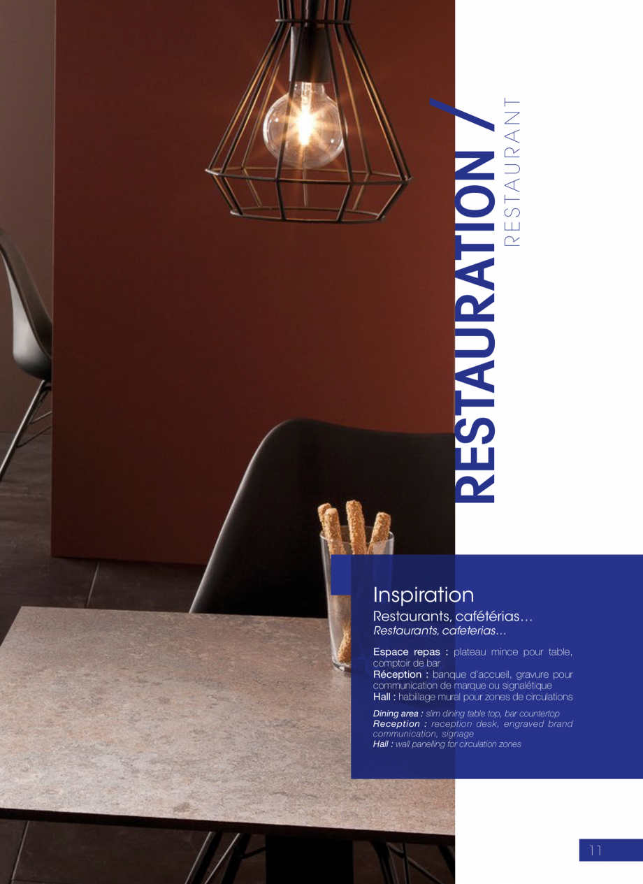 Pagina 11 - Placi HPL pentru placari interioare POLYREY COMPACT HPL Catalog, brosura Engleza,...