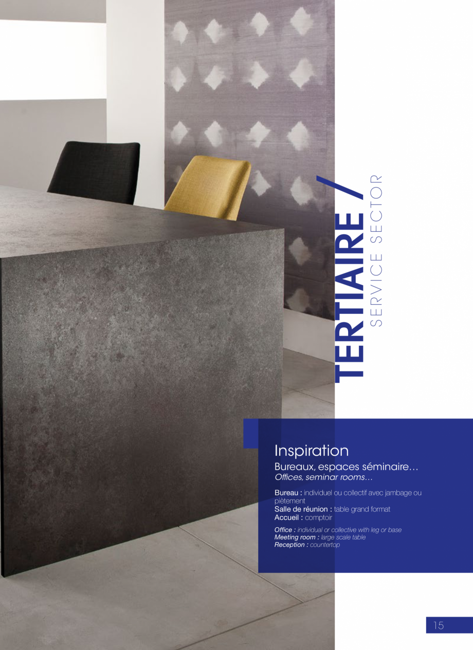 Pagina 15-Placi HPL pentru placari interioare POLYREY COMPACT HPL Catalog, brosura Engleza, Franceza e
...