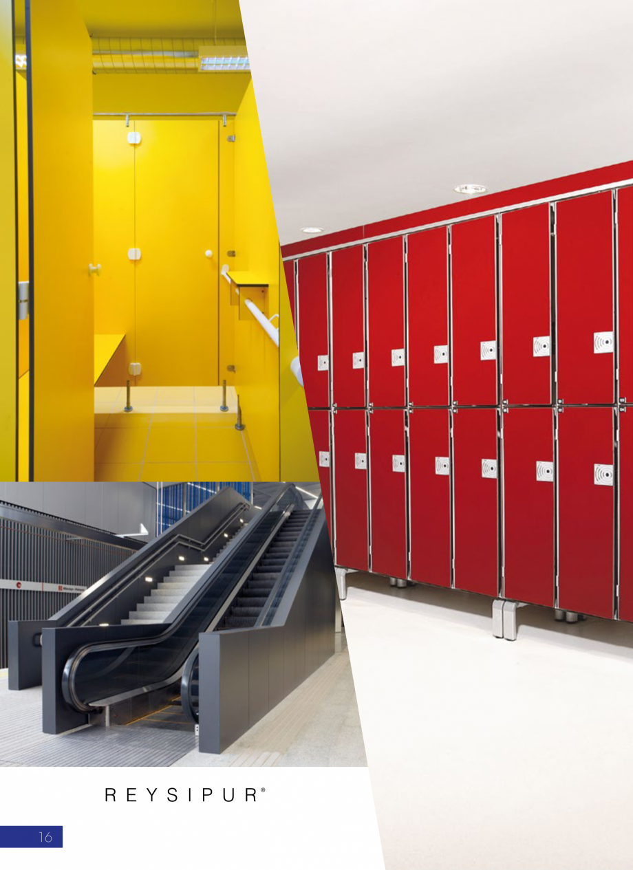 Pagina 16-Placi HPL pentru placari interioare POLYREY COMPACT HPL Catalog, brosura Engleza, Franceza nsult the...