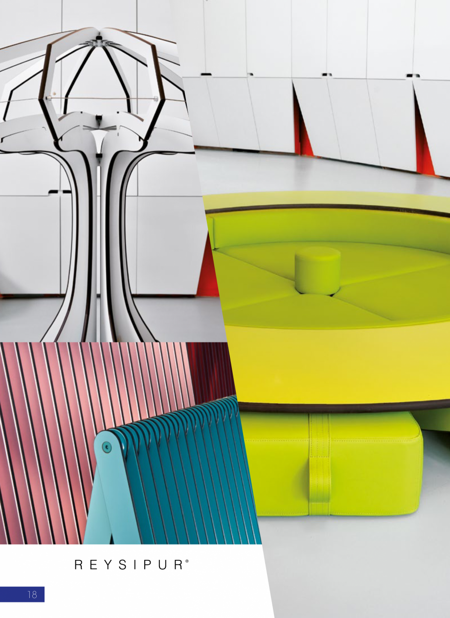 Pagina 18-Placi HPL pentru placari interioare POLYREY COMPACT HPL Catalog, brosura Engleza, Franceza or the...