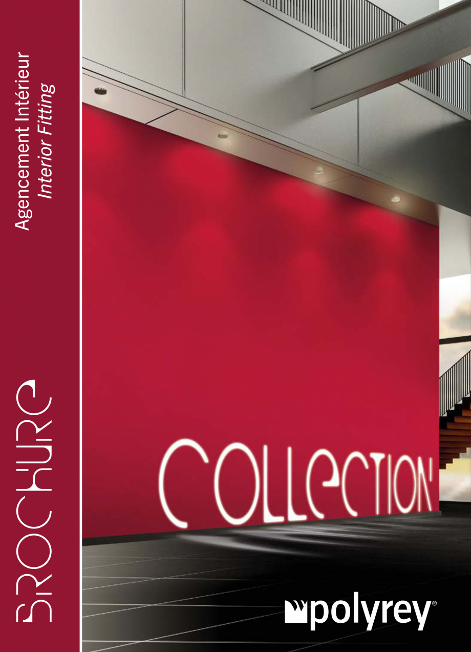 Pagina 1 - Placi HPL pentru placari interioare POLYREY FOLIE HPL Catalog, brosura Engleza, Franceza ...
