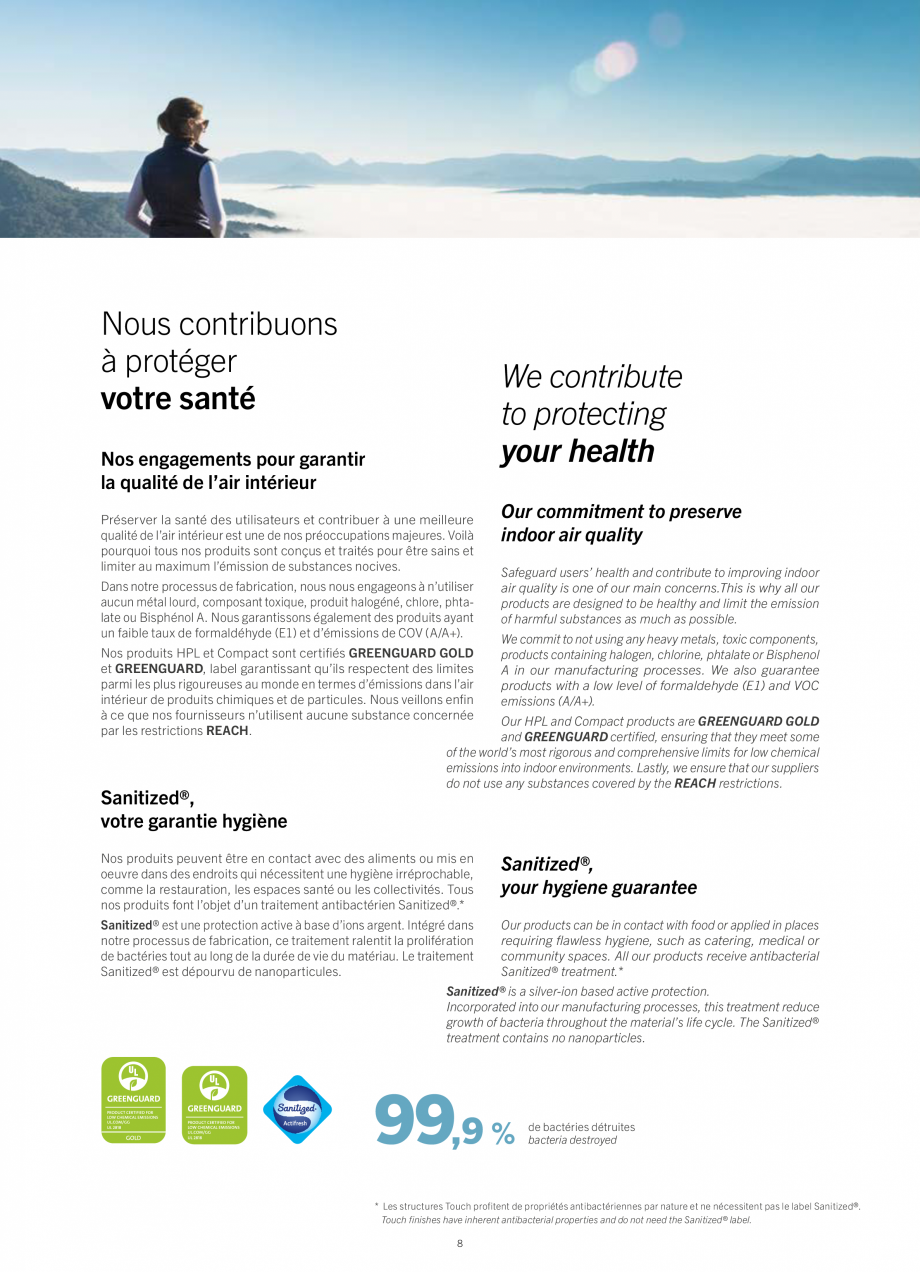 Pagina 10-Placi HPL pentru placari interioare POLYREY FOLIE HPL Catalog, brosura Engleza, Franceza ernée
par ...