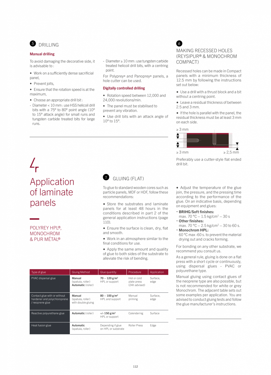 Pagina 118-Placi HPL pentru placari interioare POLYREY FOLIE HPL Catalog, brosura Engleza, Franceza 

FA

Z023
...