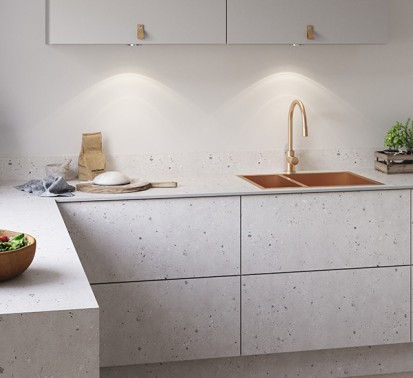 Placi HPL pentru placari interioare - Cuisine_monochrom Placi HPL pentru placari interioare