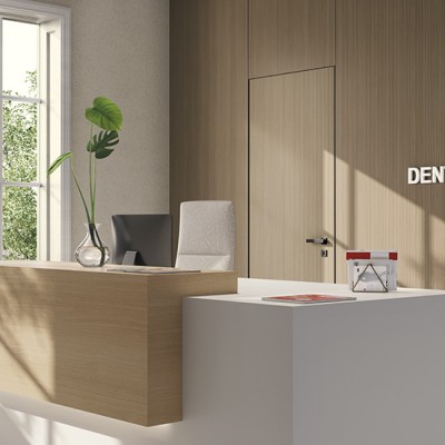 POLYREY Porte_-_cabinet_dentaire_-_Polyrey - HPL pentru placari interioare POLYREY