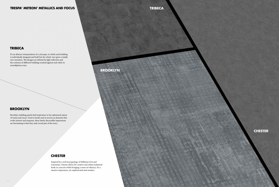 Pagina 9-Catalog Trespa® Meteon® Metallics and Focus TRESPA Catalog, brosura Engleza .21

Chester...