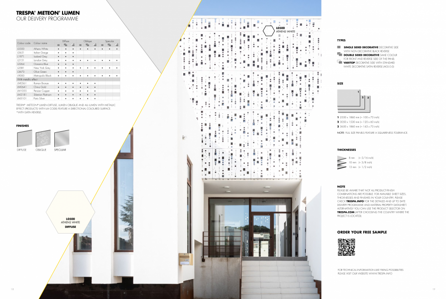Pagina 10-Catalog Trespa® Meteon® Lumen TRESPA Catalog, brosura Engleza en Drooghmans, installer...