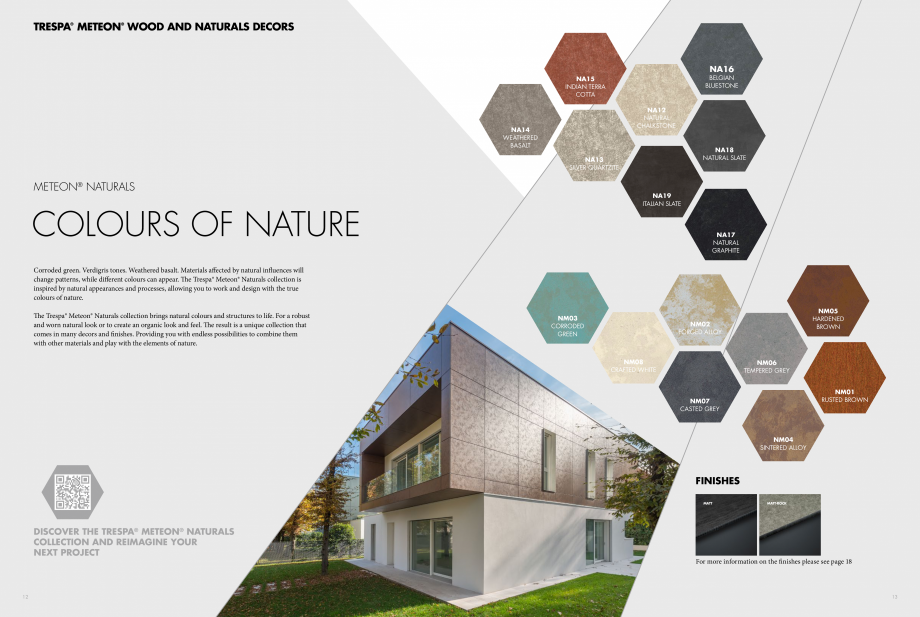 Pagina 7-Catalog Trespa® Meteon® Wood and Naturals TRESPA Catalog, brosura Engleza MARKET SEGMENT
...