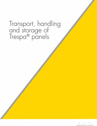 Placaje HPL pentru fatade si pereti interiori - Transport, manevrare si depozitare