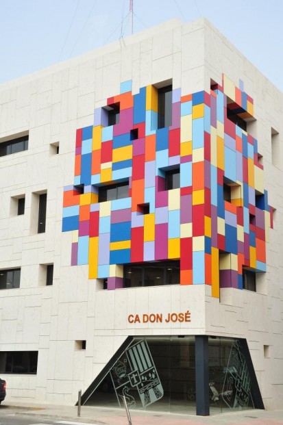 CULTURAL CENTRE CA DON JOSÉ, Spania METEON Placaje HPL pentru fatade si pereti interiori