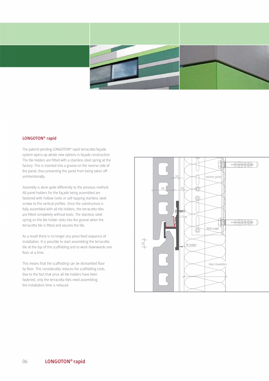 Pagina 6-Placi ceramice pentru fatada MOEDING LONGOTON Catalog, brosura Engleza  joints prevent
panels from...
