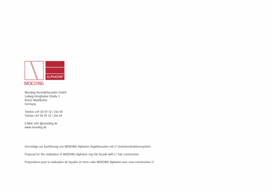 Pagina 2-Sistem vertical L2 MOEDING ALPHATON Fisa tehnica me

6

Allgemeiner Teil
General Part
Partie...