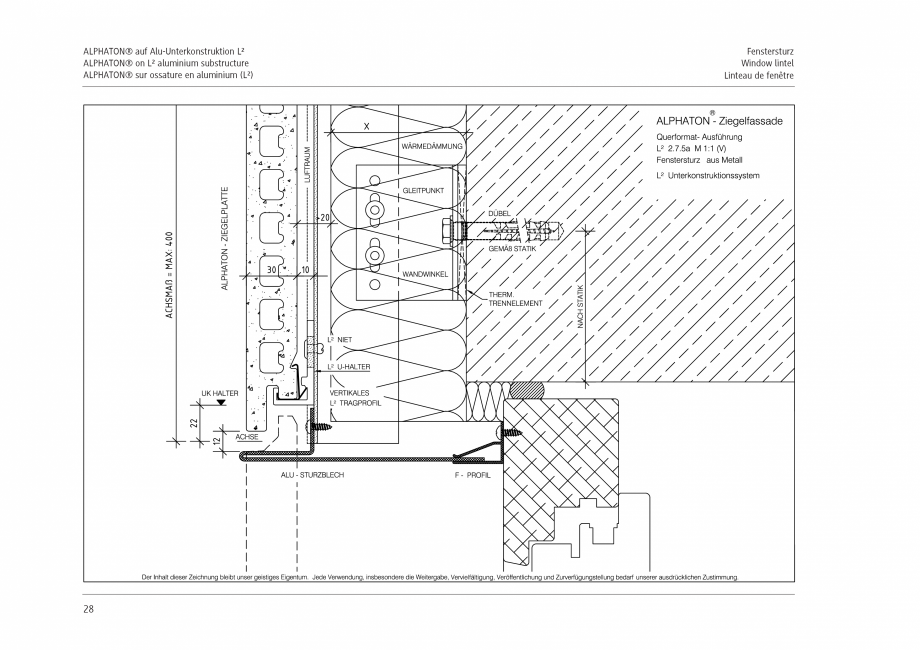 Pagina 28-Sistem vertical L2 MOEDING ALPHATON Fisa tehnica 