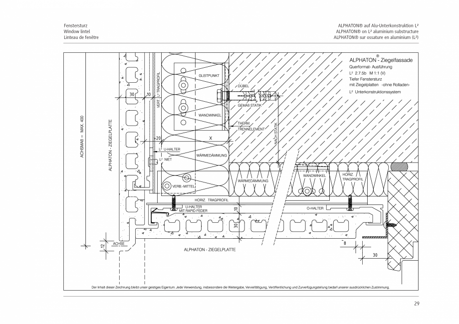 Pagina 29-Sistem vertical L2 MOEDING ALPHATON Fisa tehnica 