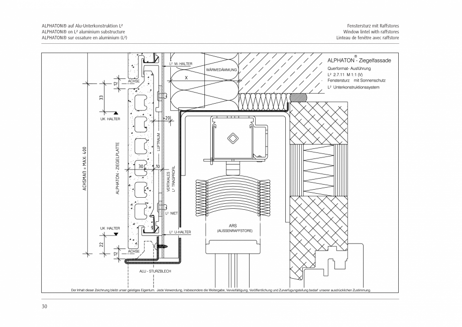 Pagina 30-Sistem vertical L2 MOEDING ALPHATON Fisa tehnica 
