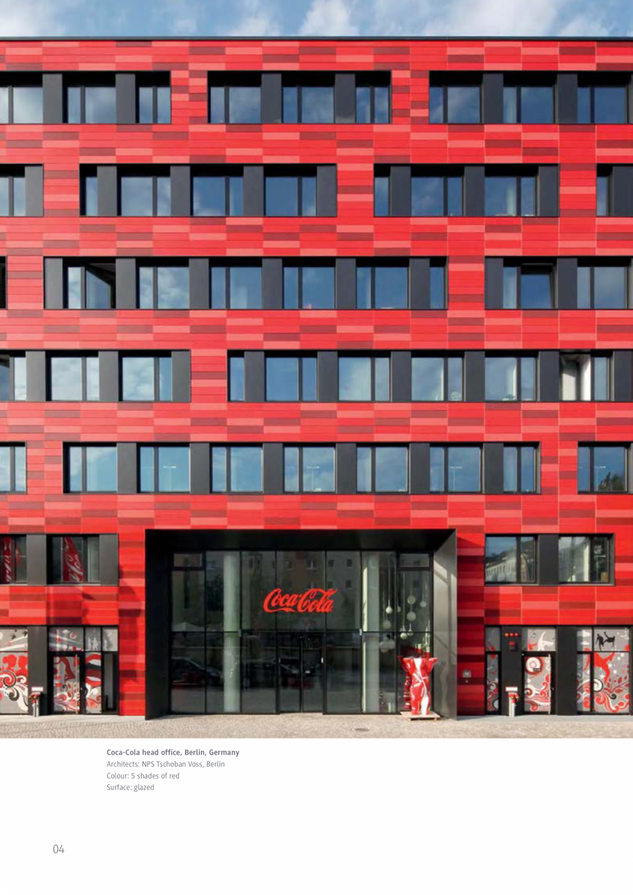 Pagina 4-Placi ceramice pentru fatada MOEDING ALPHATON Catalog, brosura Engleza back-ventilated
terracotta...