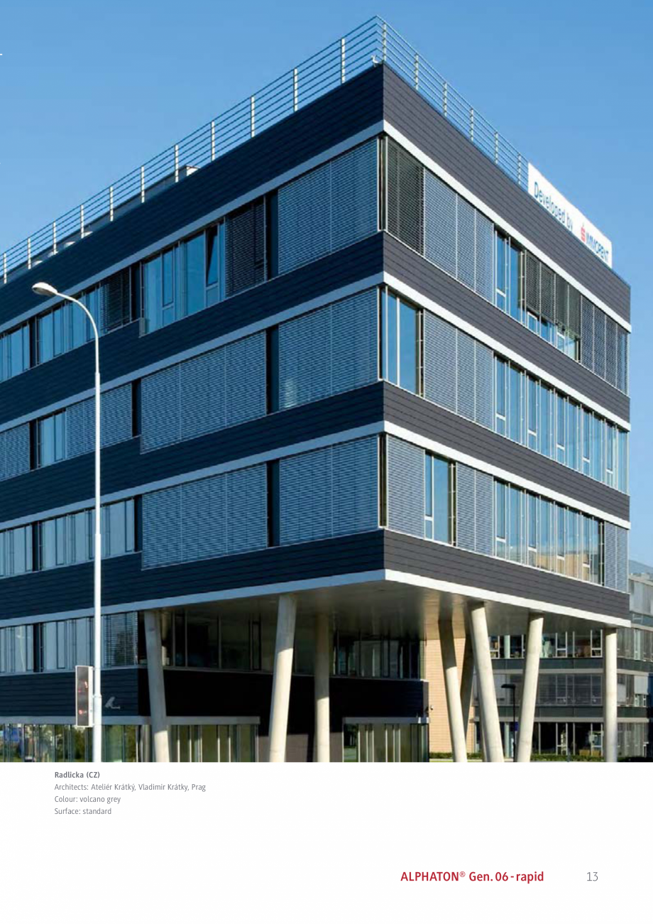 Pagina 13-Placi ceramice pentru fatada MOEDING ALPHATON Catalog, brosura Engleza highlights of the L...