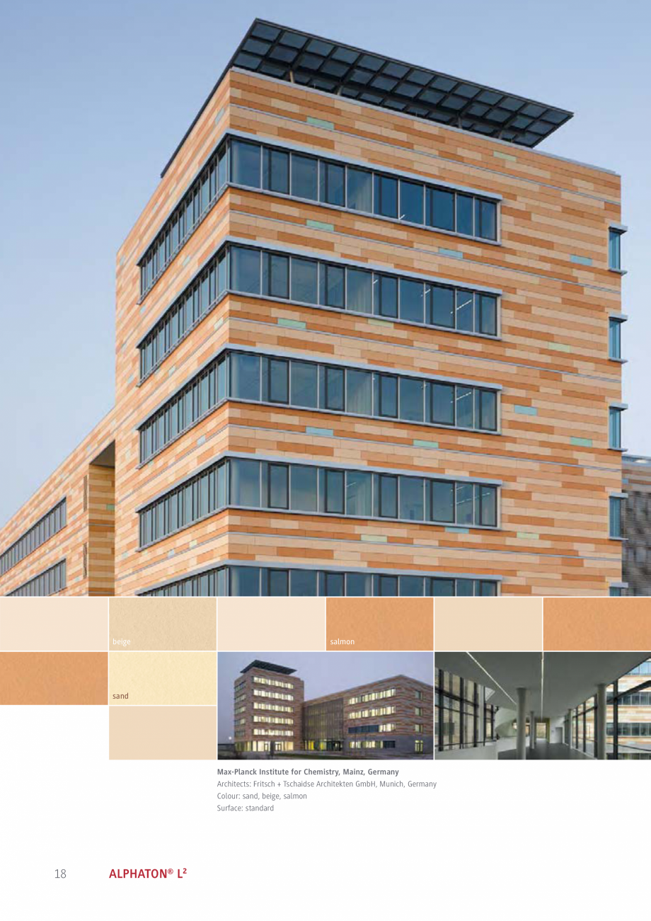 Pagina 18-Placi ceramice pentru fatada MOEDING ALPHATON Catalog, brosura Engleza em offers these benefits in...