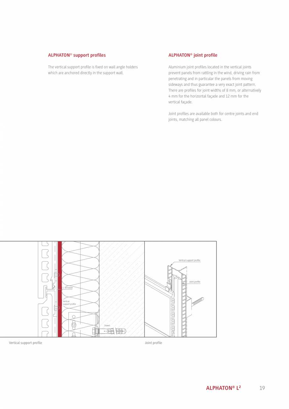 Pagina 19-Placi ceramice pentru fatada MOEDING ALPHATON Catalog, brosura Engleza p gap between the façade...