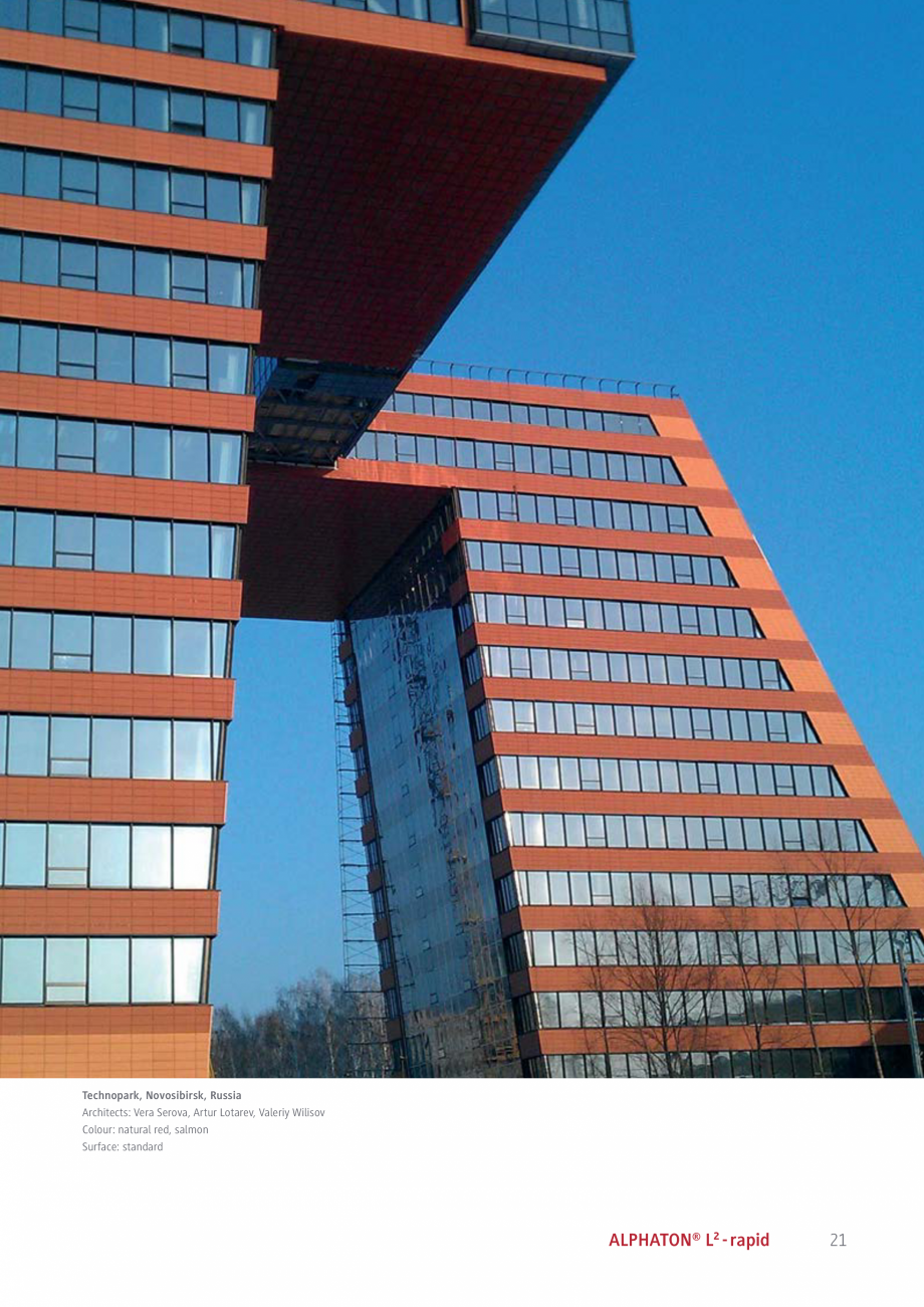 Pagina 21-Placi ceramice pentru fatada MOEDING ALPHATON Catalog, brosura Engleza y improved by the ALPHATON® ...