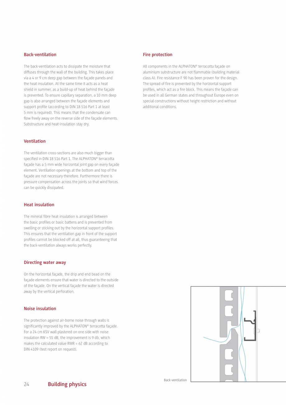 Pagina 24-Placi ceramice pentru fatada MOEDING ALPHATON Catalog, brosura Engleza  historic architectural...