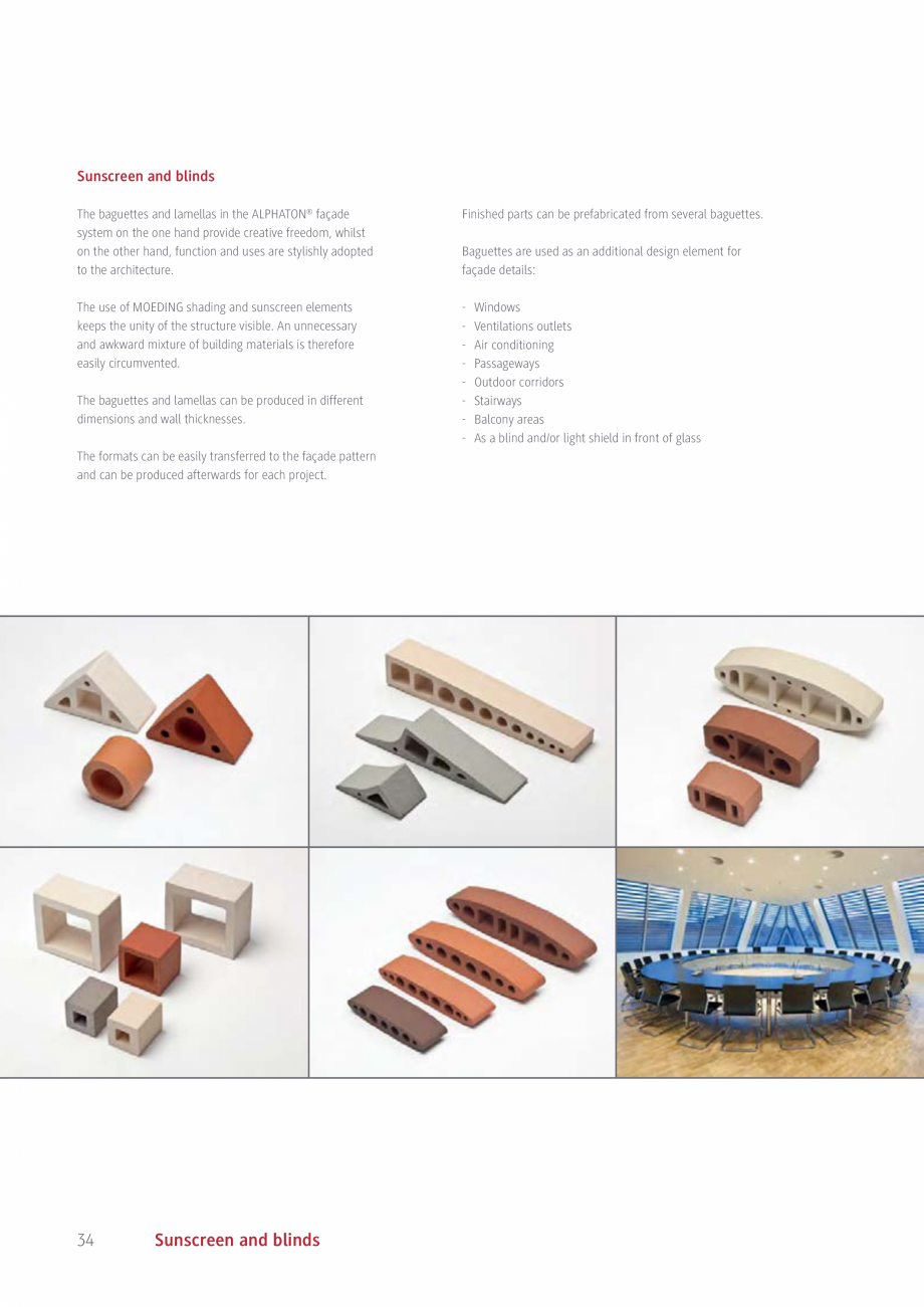 Pagina 34-Placi ceramice pentru fatada MOEDING ALPHATON Catalog, brosura Engleza 