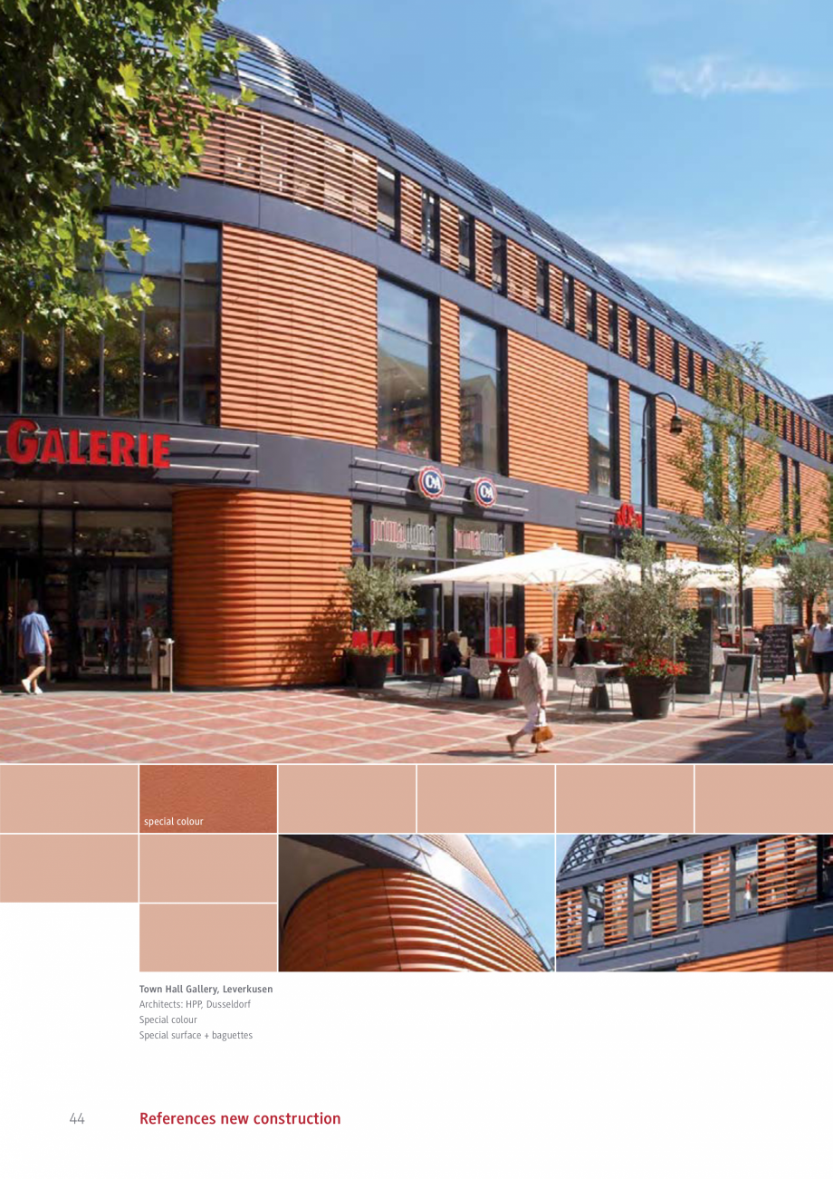 Pagina 44-Placi ceramice pentru fatada MOEDING ALPHATON Catalog, brosura Engleza 