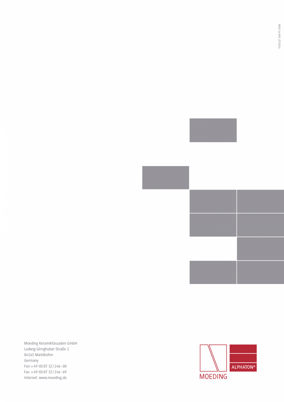Pagina 64-Placi ceramice pentru fatada MOEDING ALPHATON Catalog, brosura Engleza 