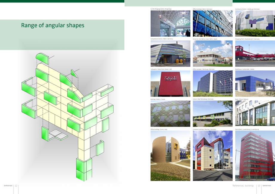 Pagina 7-Panouri din tabla de otel emailat vitrifiat  OMERAS OMERAS Catalog, brosura Engleza N EN ISO...