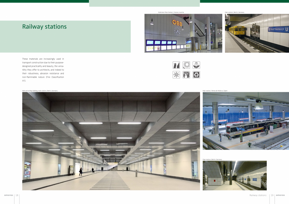 Pagina 10-Panouri din tabla de otel emailat vitrifiat  OMERAS OMERAS Catalog, brosura Engleza ransport...